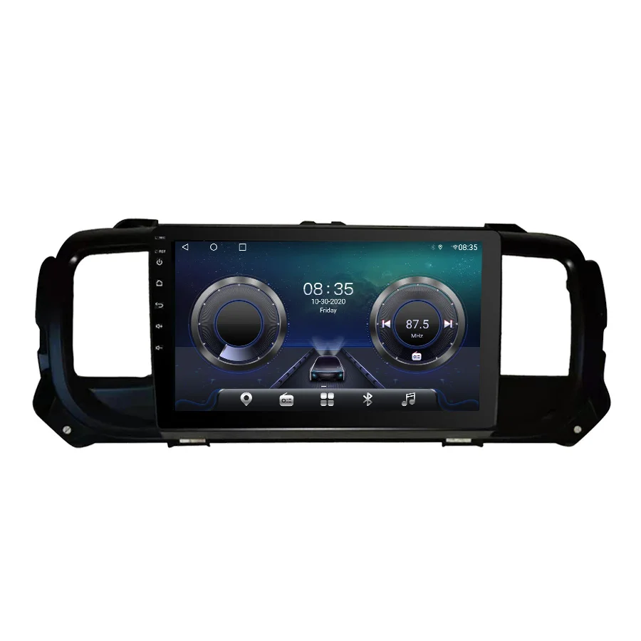 Android 12  car dvd multimedia player radio video Stereo gps navi system For Peugeot  traveller 2017-2020
