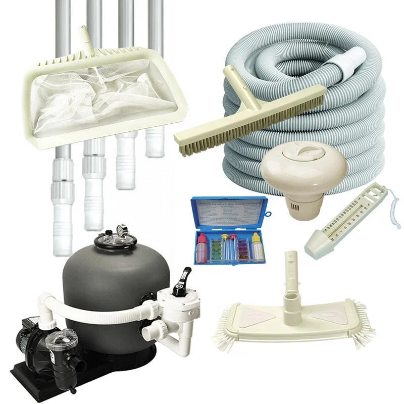 emaux Swimming pool cleaning tools telescopic rod and suction pool throat Blow Mold Vacuum Hose skimmer pool accessories