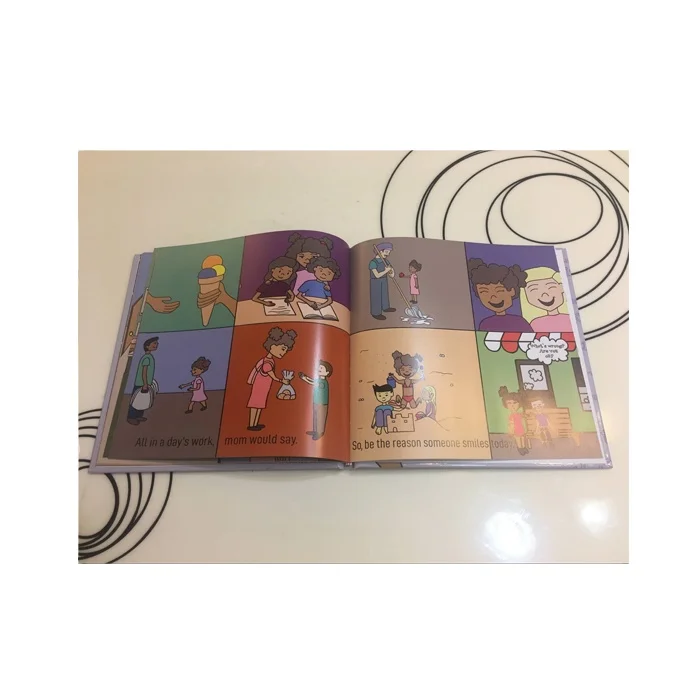 Printing English strory books for kids