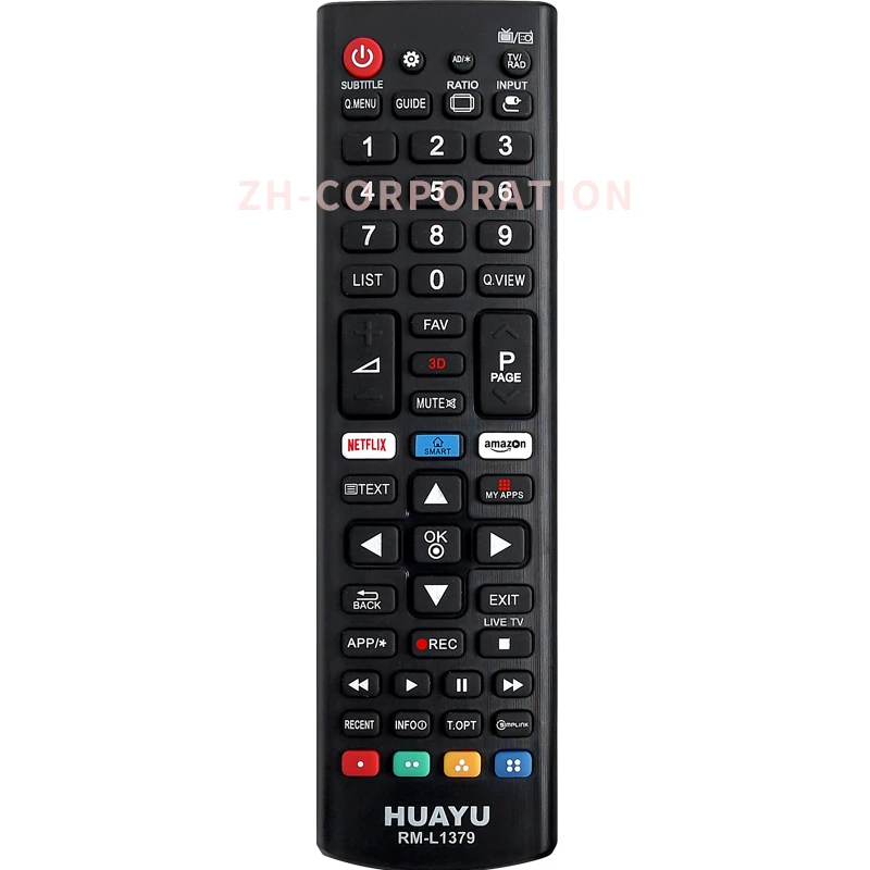 Универсальный пульт дистанционного управления LED Smart TV пульт дистанционного управления в наличии RM-L1379 ТВ Аксессуары для LG кнопок полнофункциональный стандарт