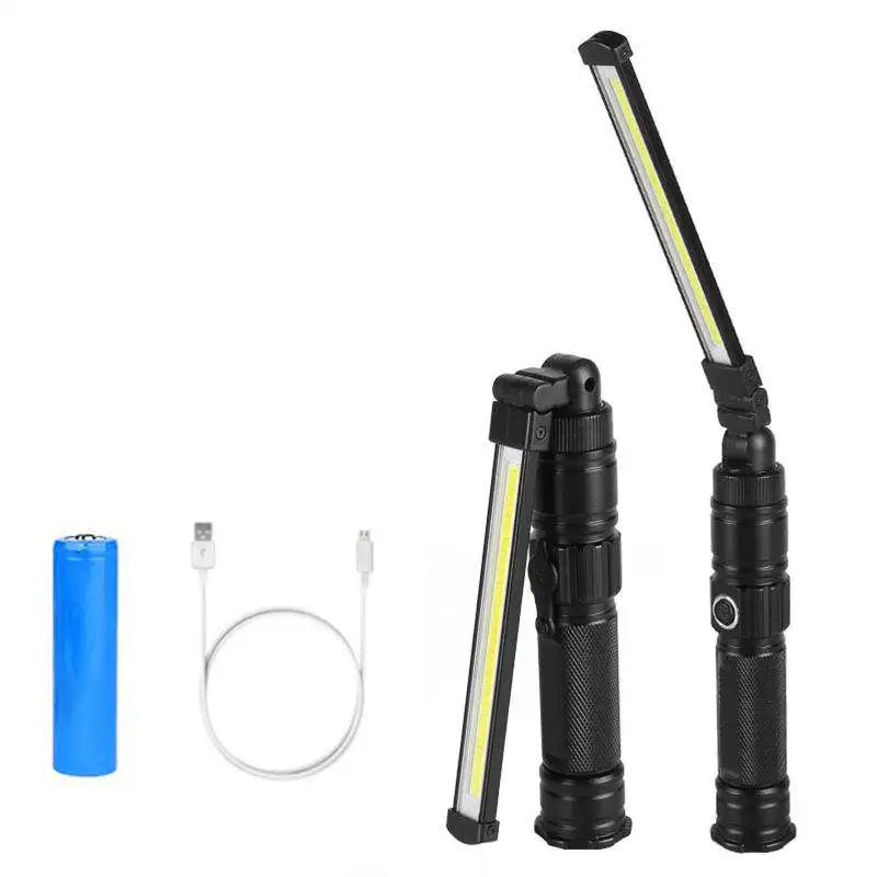 Usb Charging Strong Magnet Emergency Cob Magnetic Slim Car Worklight Led Torch Working Lamp Tactical Light Camp Lantern