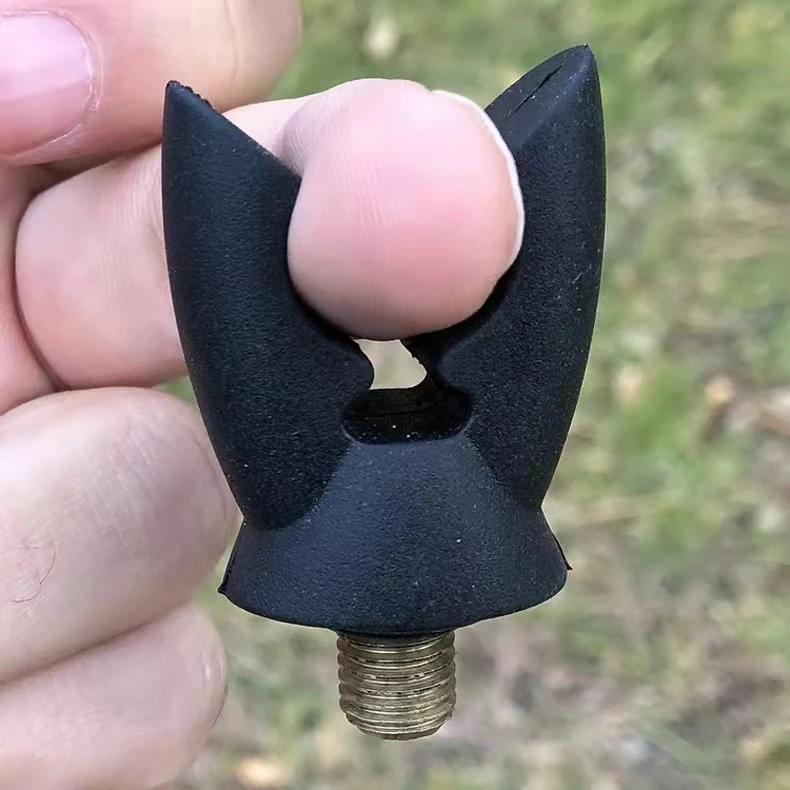 Fishing Rod Rest Head Rubber Silicone non-slip bracket head Sea pole bracket Reservoir fishing accessories fishing supplies