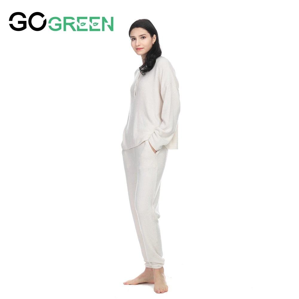 Hot Sale Plus Size Long Sleeve Homewear Fleece Pajama Set