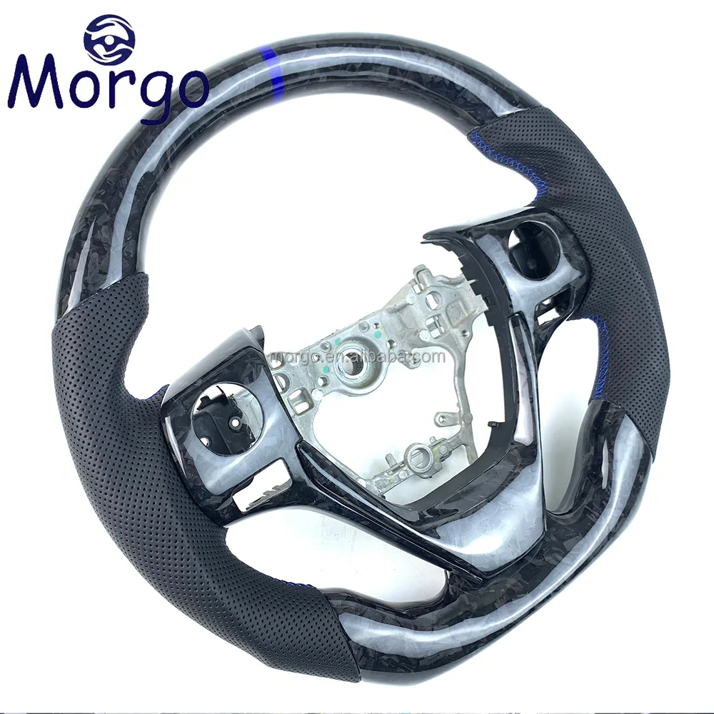 For Toyota Yaris FS Vios FS corolla2013-2018 Levin Camry XV70 RAV-4 G12 Axio Altis custom forged carbon fiber steering wheel