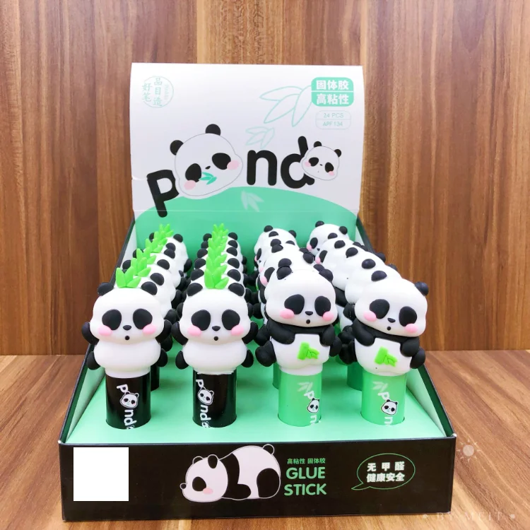 Wholesale SO Cute Kawaii Mini Glue stick Glue Stick PVA 18g For School Children