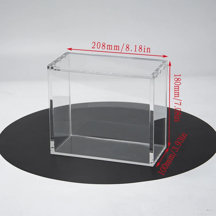 Lucite Booster Box Acrylic Case with Magnetic Lid