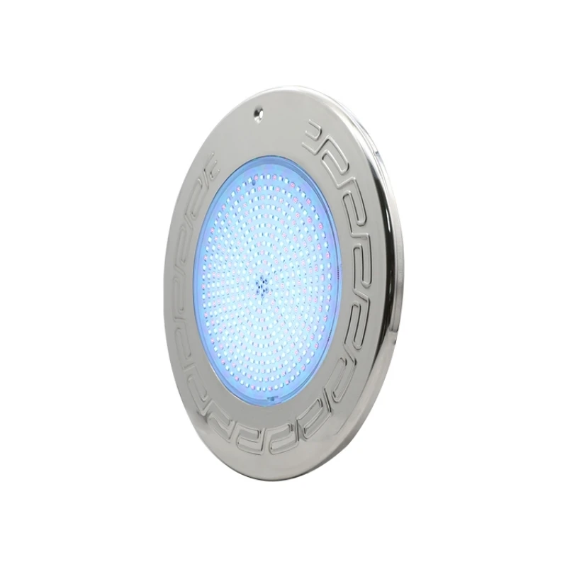 Wholesale Ip68 Waterproof RGB Remote Control Swimming Pool Lmap Underwater Led Swimming Pool Lights Epoxy Resin Filled Panel