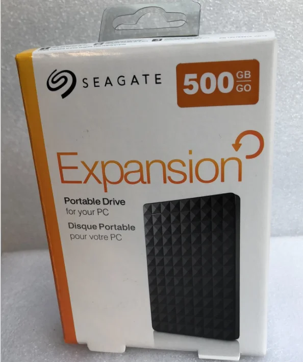  Хорошее качество и цена Seagate портативный жесткий диск 2 5 дюйма 500 Гб мобильный