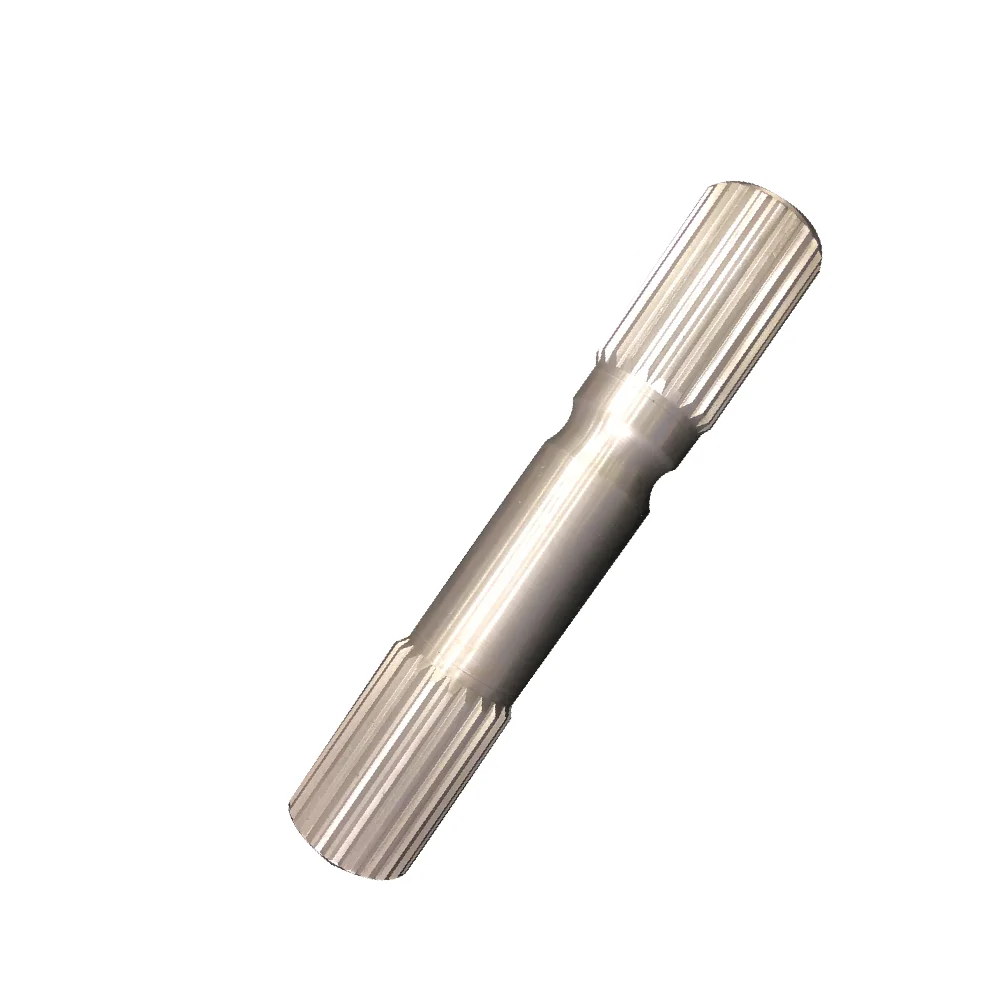 Applied in mining machinery 9958 CNC precision machining big size alloy steel forged spline shaft