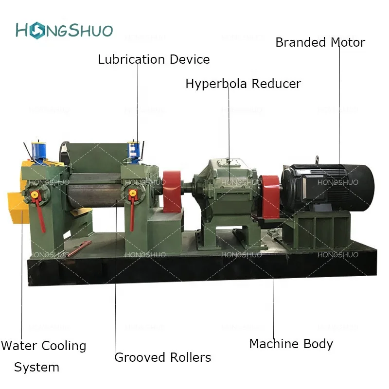 Recycling Used Tire Cutting Machine Tire Recycling Machine to Make Rubber Powder Price