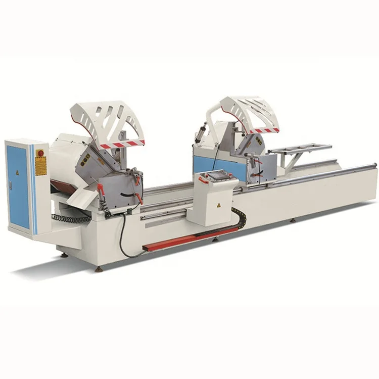 Китайские поставщики станок для резки алюминиевого профиля с ЧПУ управлением и двойной головкой окон дверей