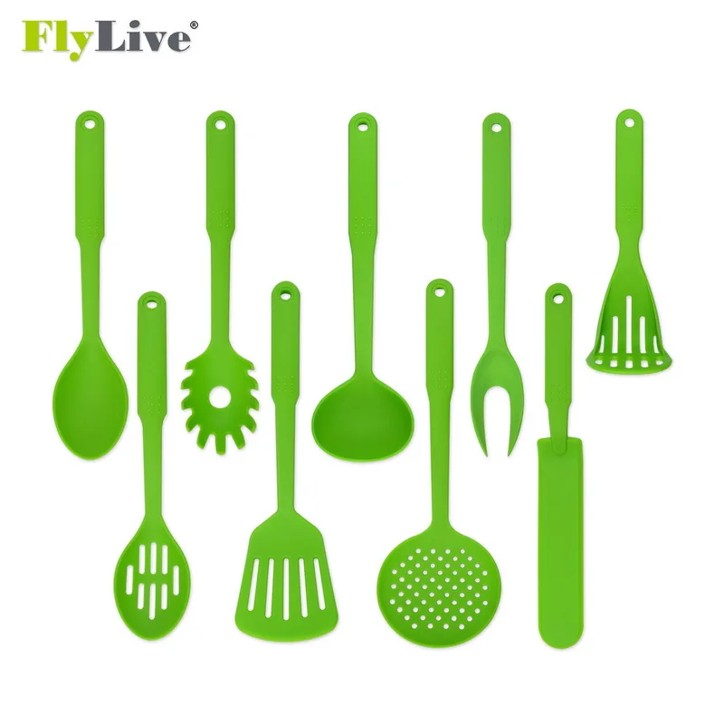 
Kitchen Tool Set Cooking Utensils Spoon Nonstick Nylon Household Cookware 6PCS Home Kitchen 