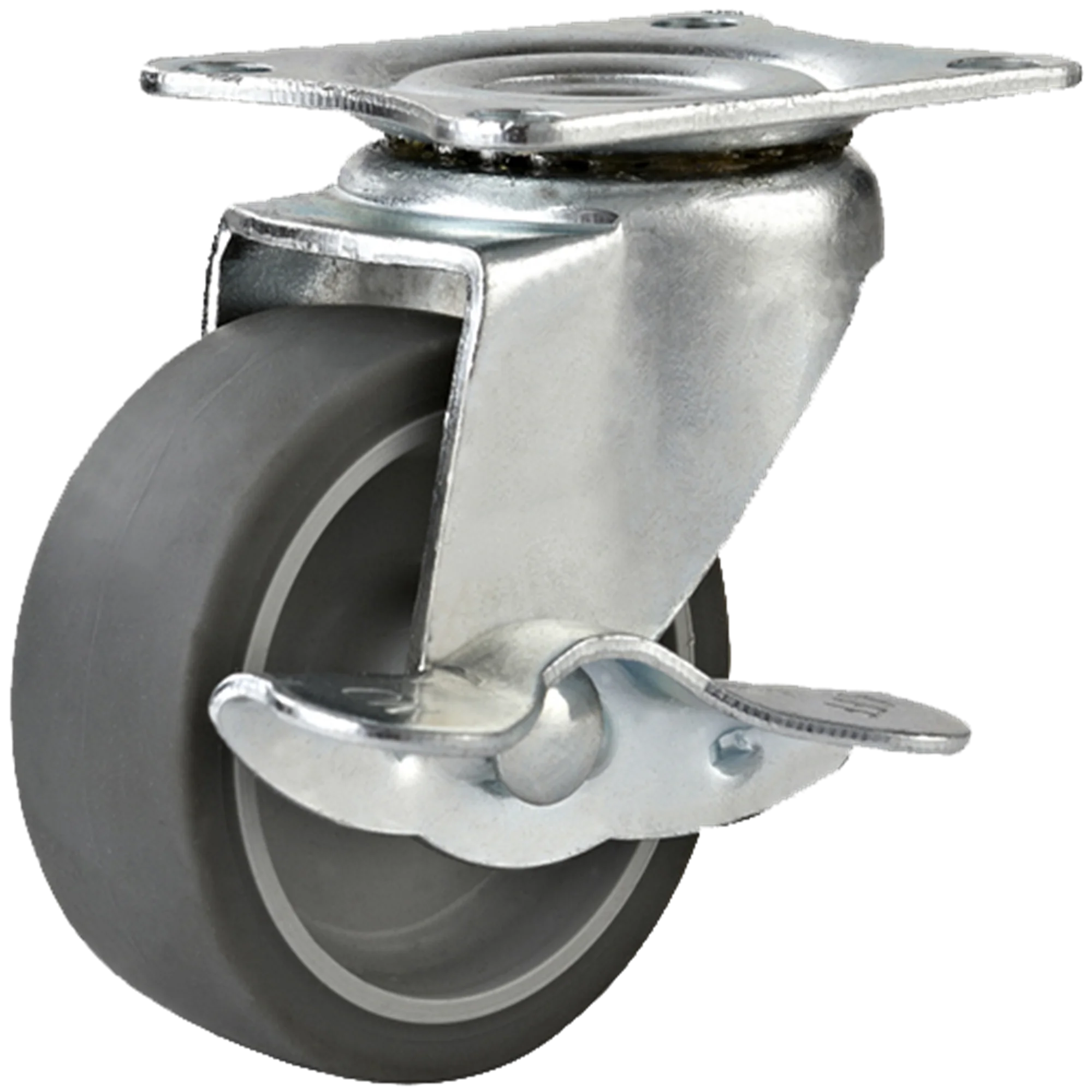 The product wheel thread material is PP/TPR/PU/Rubber belongs light--duty is used for the trolley carts and more