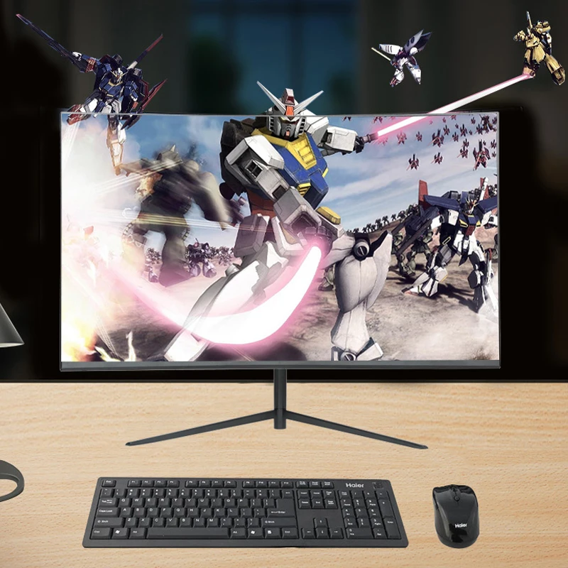 New 24  inch screen FHD display gaming monitor curved 144hz 2800 curvation DC PC gaming monitor