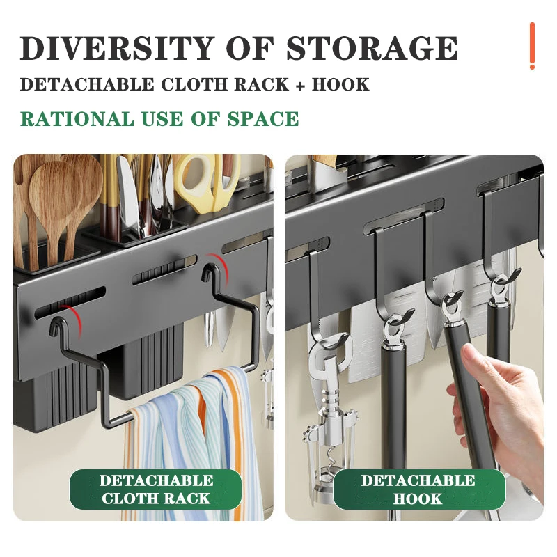 wholesale  wall mounted kitchen organizer spice rack shelf storage holders & racks dish