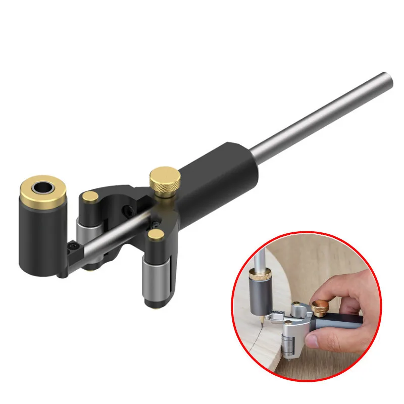 Woodworking Marking Gauge Carpenter Fine-tuning Parallel Drawing Line Ruler Automatic Line Drawing Tool Diy and Other Hand Tool