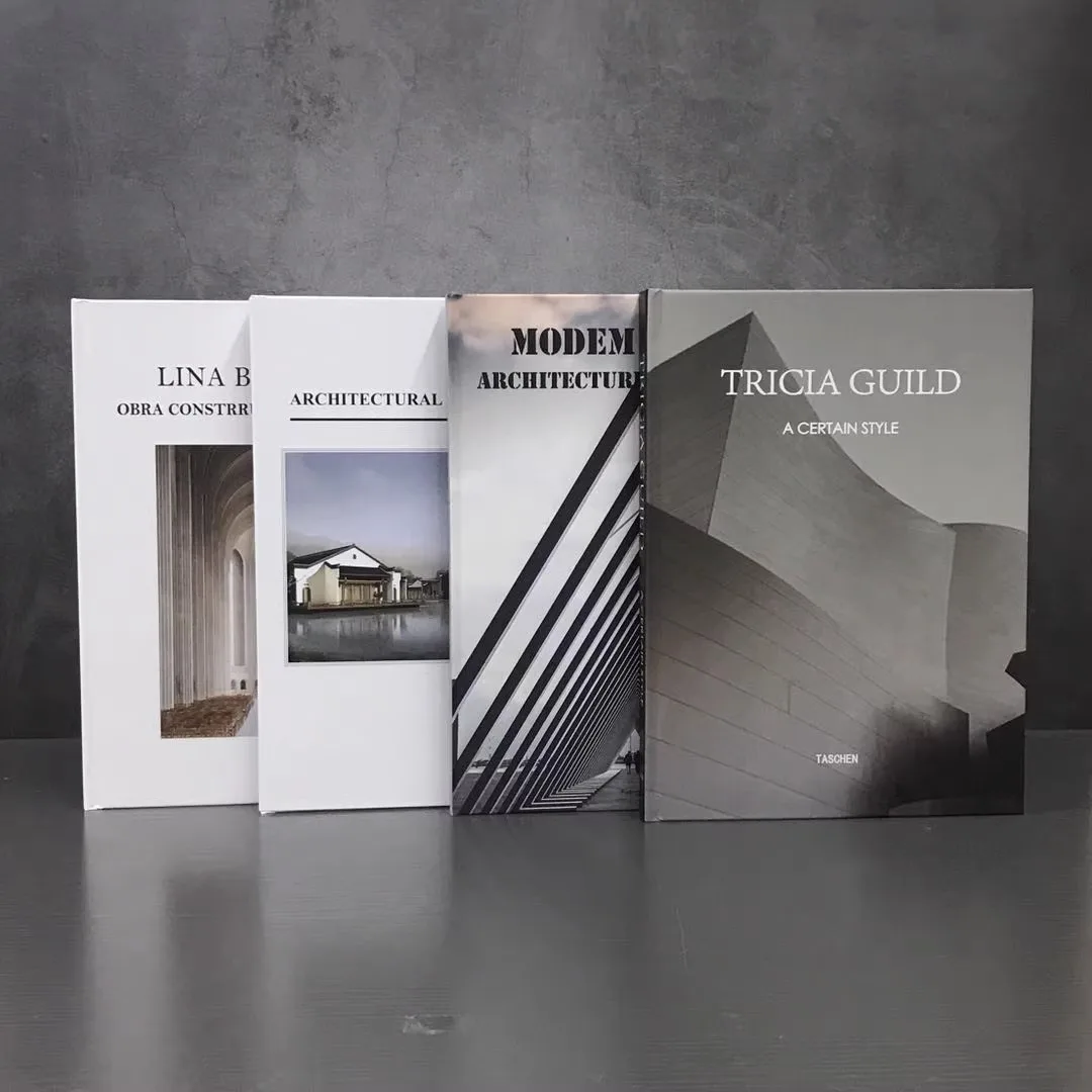 Modern Simple Fake Book Decoration Simulation Book Decoration Photo Props Bookcase Study Model Room Desktop Decoration