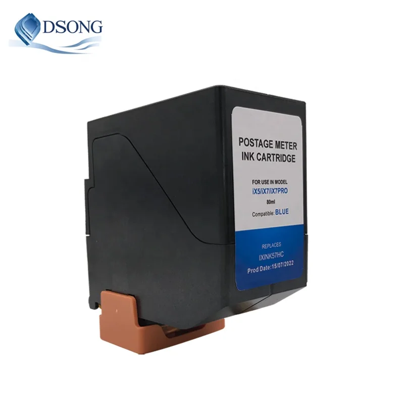 Frankeringsblekk iX-7 blekkassett blatt til Neopost Quadient frankeringsmaskin Ref. 41460280 _ IX7