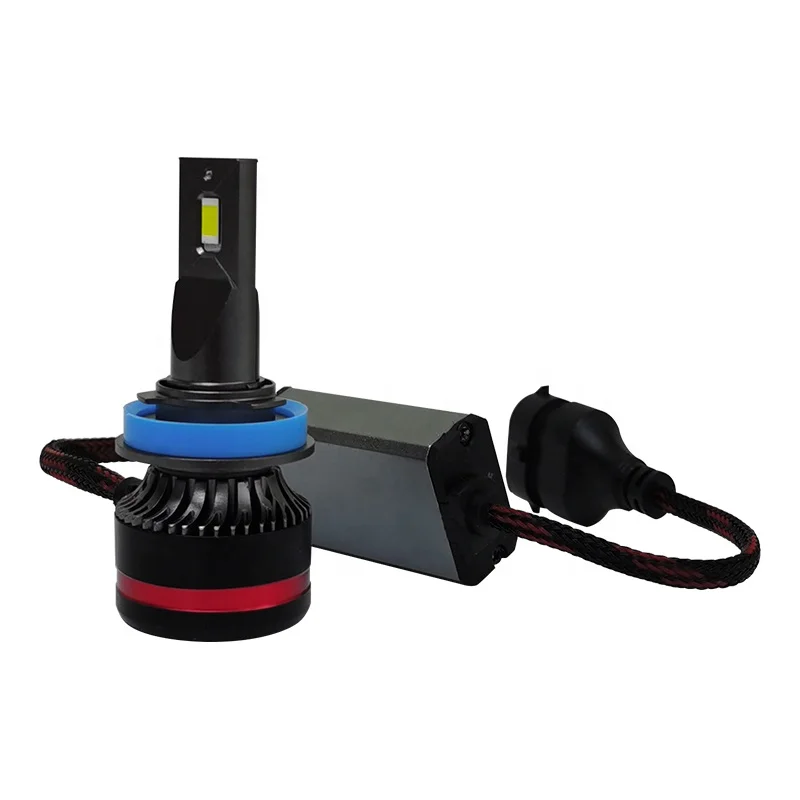 Оптовая продажа, светодиодные фары H11, светодиодные фары EMC, фары, фары, однолучевая светодиодная фара для Peugeot, Honda, Toyota, Chevrolet