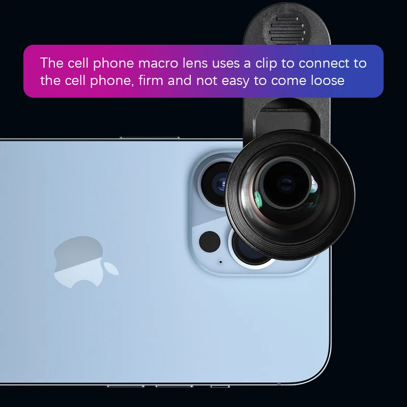GiAi 2023 New Long-Distance 40mm-75mm Phone Macro Lens For Mobile Phone Iphone