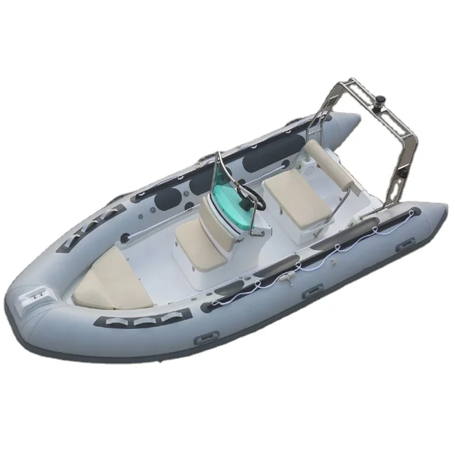 Haohai Fiberglass Hull Floor Hovercraft Canoe Fibreglass Barche Rigide Gonflable Ponton Pedal Rib Boat With Custom Made Logo