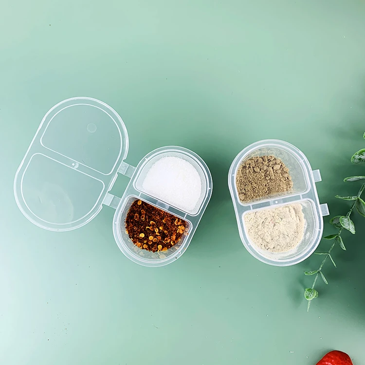 Tengyue Dip Container with Lid Plastic Food Pots and Sauce Pack for Serving and Storing Various Foods