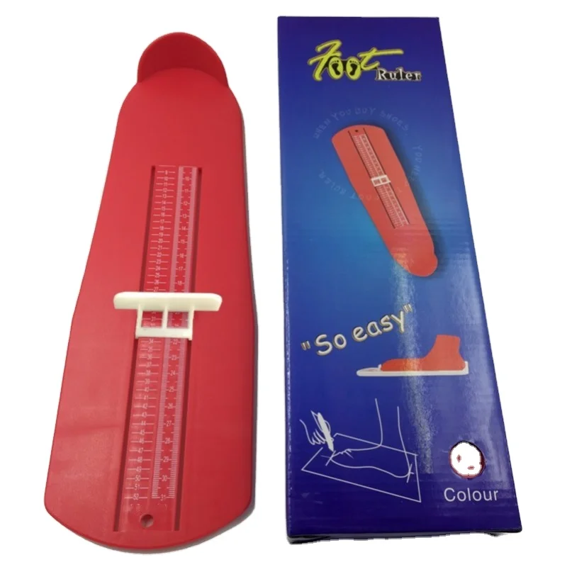 S-KING Wholesale Plastic Foot Measure Tool Device Us Standard Shoe Sizer For Adults Shoe Feet Measurement Ruler