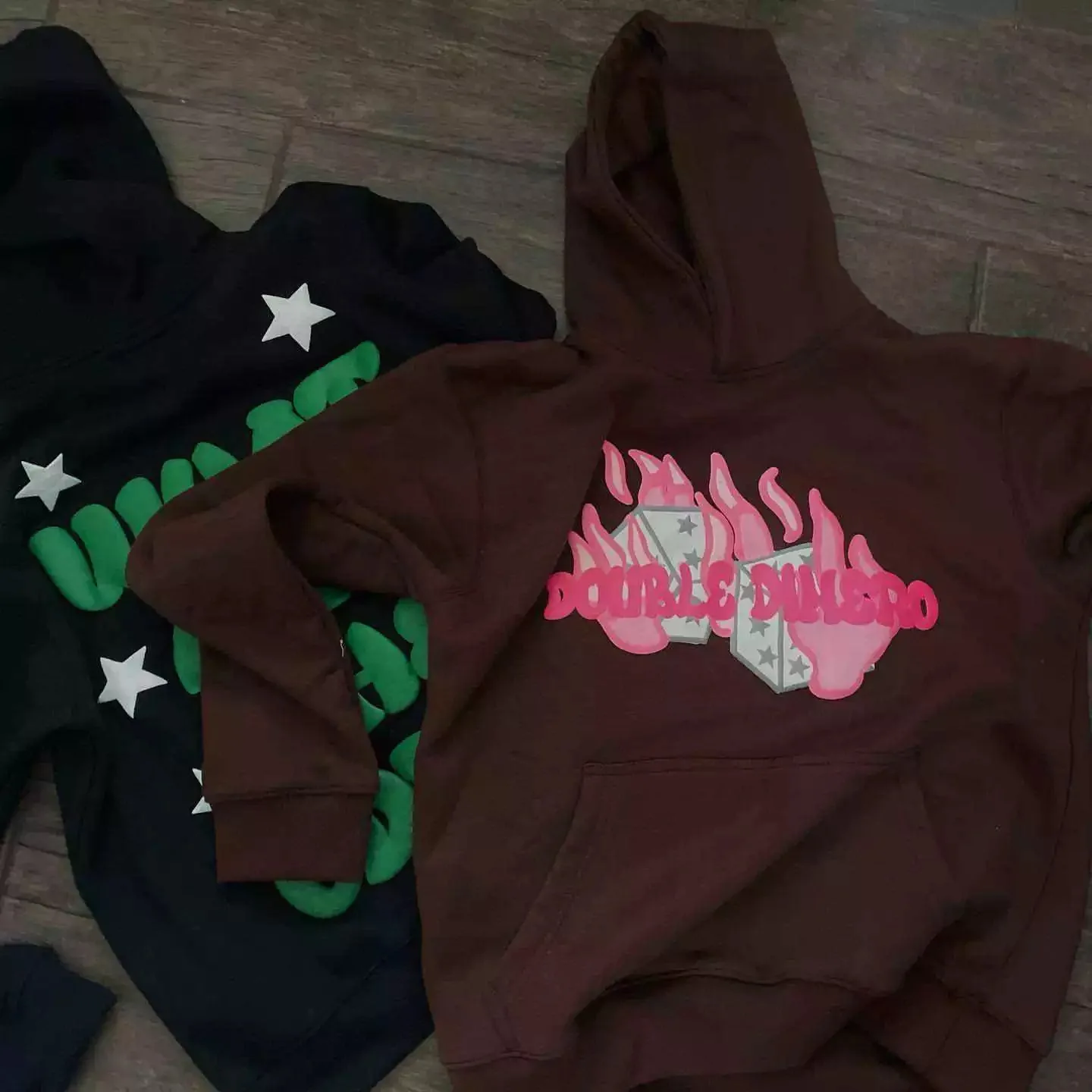 Custom Wholesale Puff Druck Pullover Oversized For Men Heavyweight Sweatshirts Manufacturer 3D Thick Puff Print Hoodie