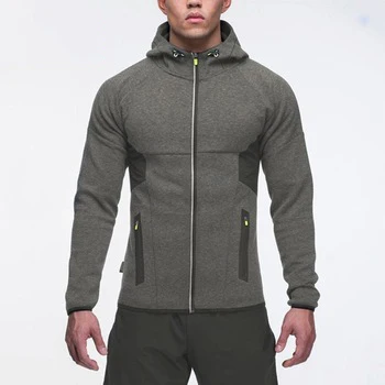 2019 New Arrival Custom Fitness Hoodie Men Hooded Sweatshirt