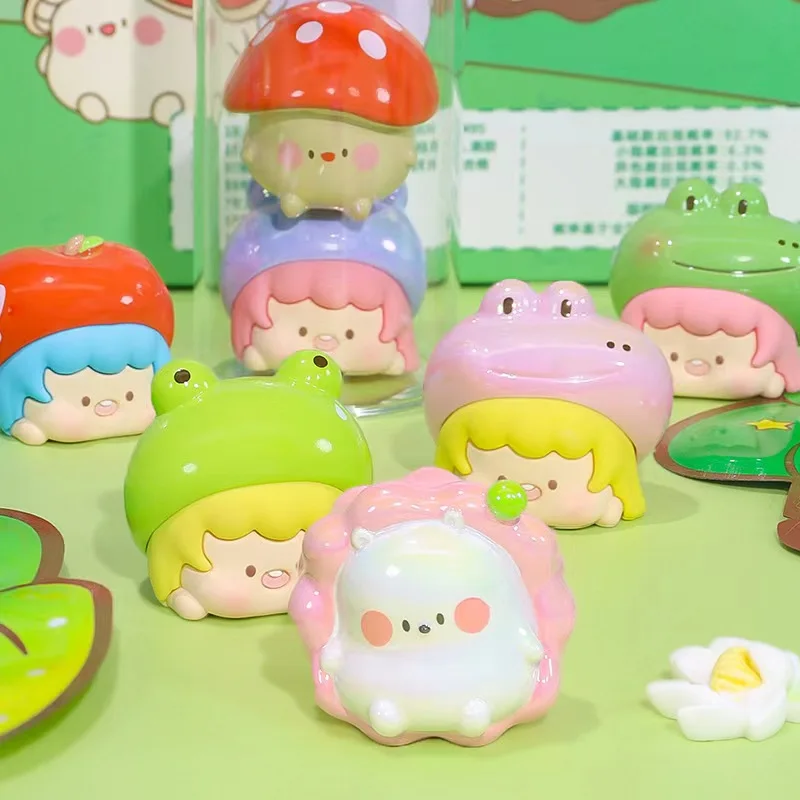 Forest Party Moe Pellet Blind Bag Gluttony Pup with Scent Cute Ornament Blind Boxes