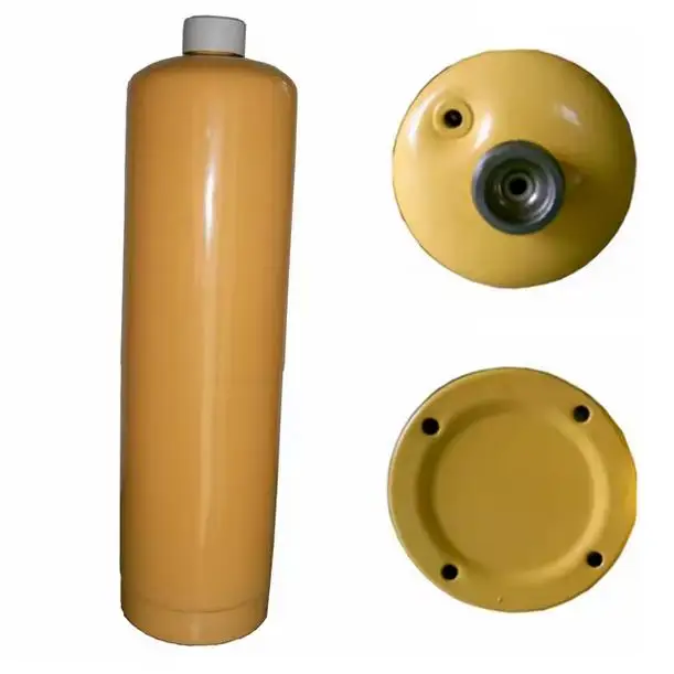 DC03 Steel Gas Tank DOT39 Cylinder for MAPP Gas 1L