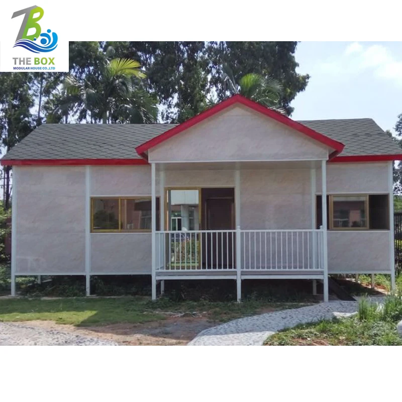 Стальной сборный дом для виллы, 2 спальни, 3 спальни, модульный складной офис, сборный роскошный жилой дом с возможностью расширения