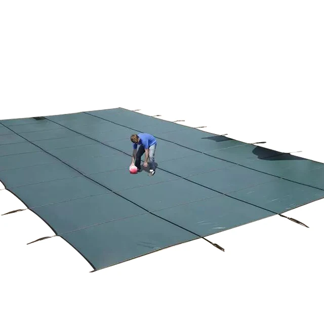 High Quality Coated PE PVC Swimming Pool Cover Fabric for Pool