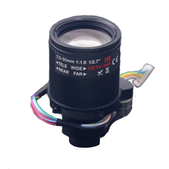 2MP 5-50mm M14 Mount Motorized Lens
