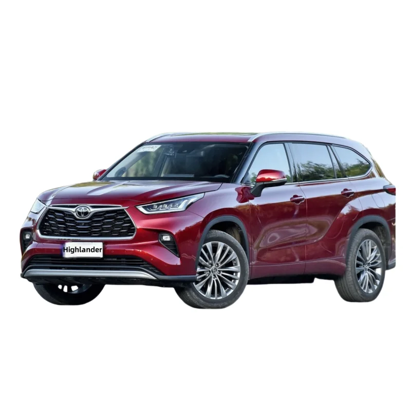Toyotas Highlander 2023 автомобиль внедорожник б/у 7 мест распродажа 1 5 гибридный 2021 Новый 2024