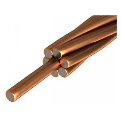 Copper Covered Steel (CCS) earth conductor bare conductor cable