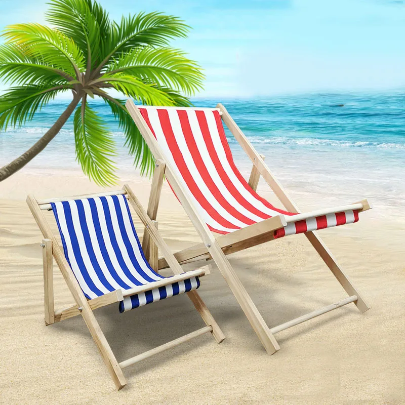 High Quality Aluminum Alloy Beach Chair Portable Reclining Outdoor Camping Folding Chair