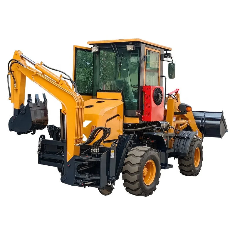 Китайский Подержанный дизель б/у Kubota 4x4 Электрический микро мини 2 тонны 5 тонн фронтальные погрузчики задние экскаваторы-экскаваторы для продажи