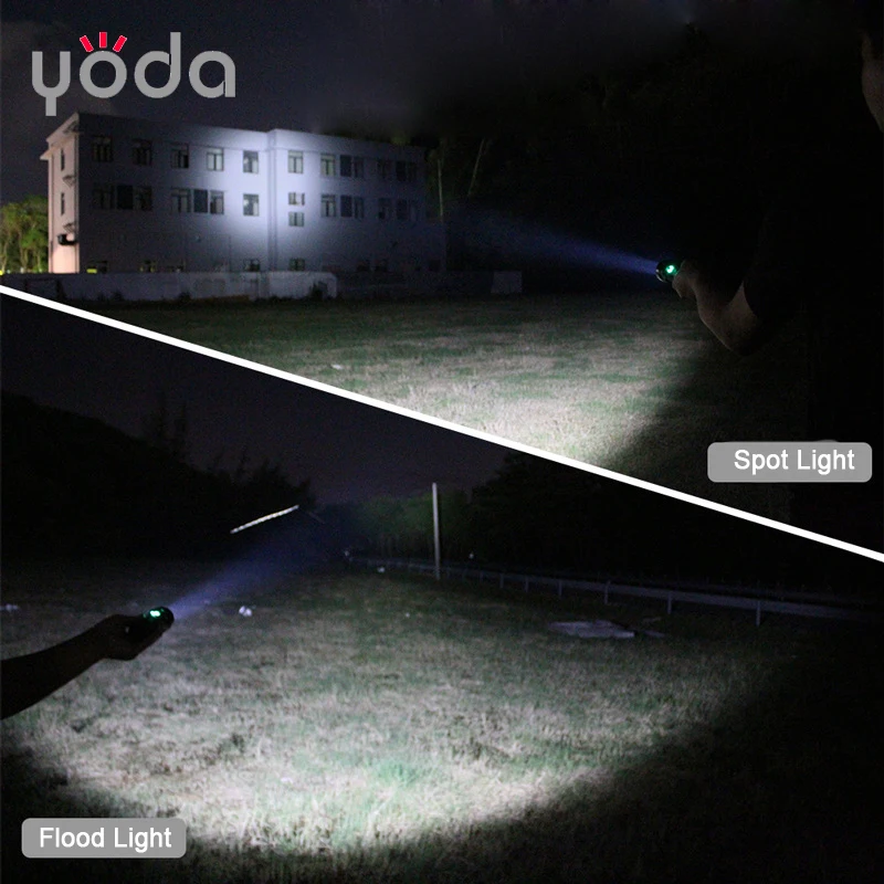 26650 lithium battery  zoomable adjustable usb rechargeable 2000 lumen 1000m high power super bright xhp50 flashlight