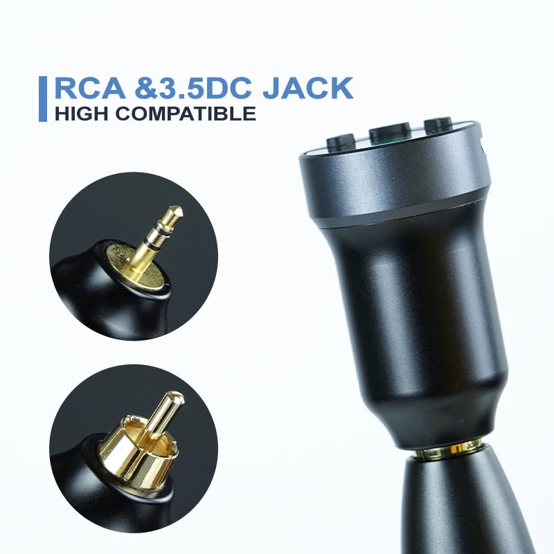 Professional tattoo supplies!1600MAH Large capacity wireless tattoo power supply for RCA/DC tattoo pens