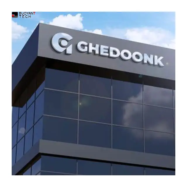 Factory gold color indoor backlight light box advertising sign 3d metal backlit letter business store sign led backlit sign