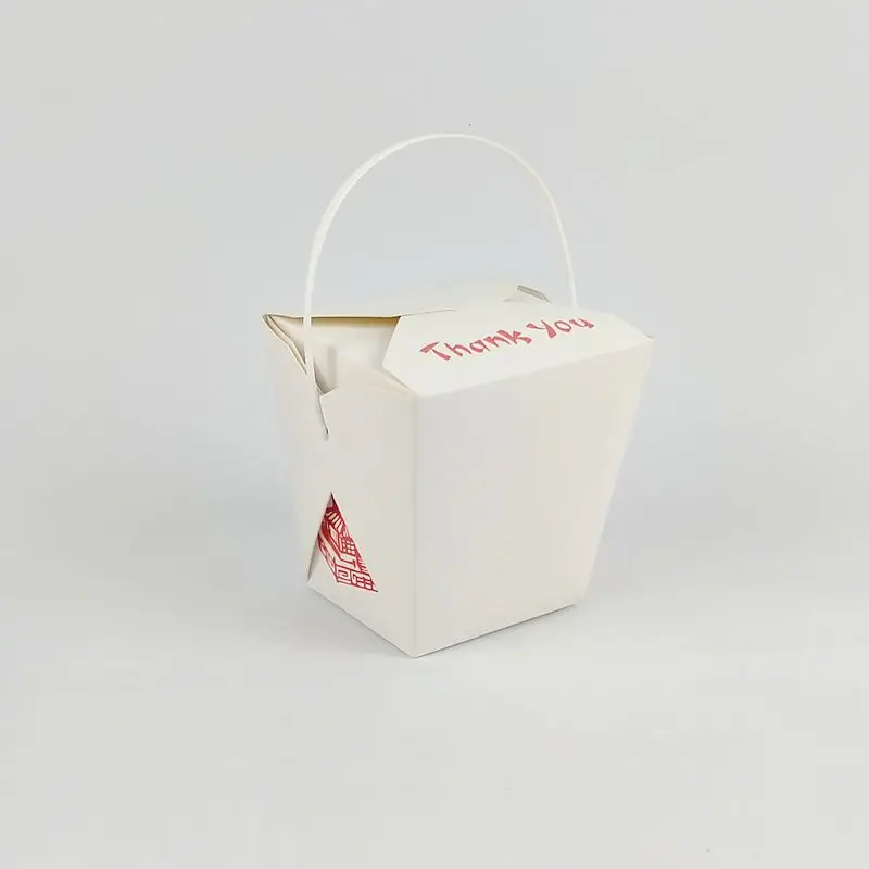 Wholesale a variety of cheap handleless Chinese food barrels can be customized fast food box food packaging box