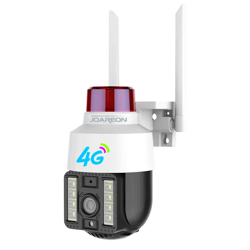JOAREON New Design V380 3MP Night Vision Outdoor PTZ Security camera Two way Audio Smart Alarm 4G PTZ camera