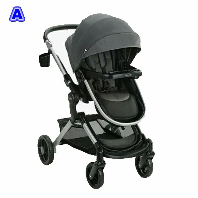 
2020 Wholesale baby stroller 3 in 1 cheap folding china factory luxury pram for baby High Landscape Baby Stroller Toys 