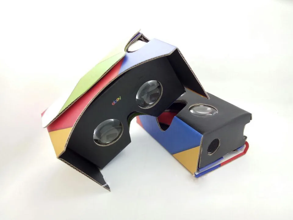 Customized  google cardboard 3d vr glasses with envelope packing vr Glasses google cardboard v2