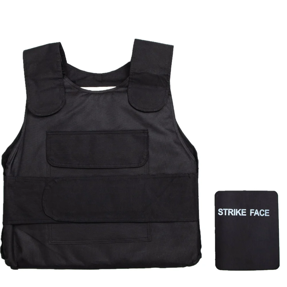 Прямая продажа с китайской фабрики легко носить съемные реальные пластины военный скрываемый наружный пуленепробиваемый жилет уровня
