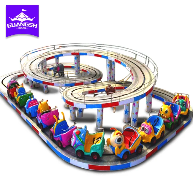 Manufacturers of outdoor amusement games mini shuttle small portable coaster rides sale for kids