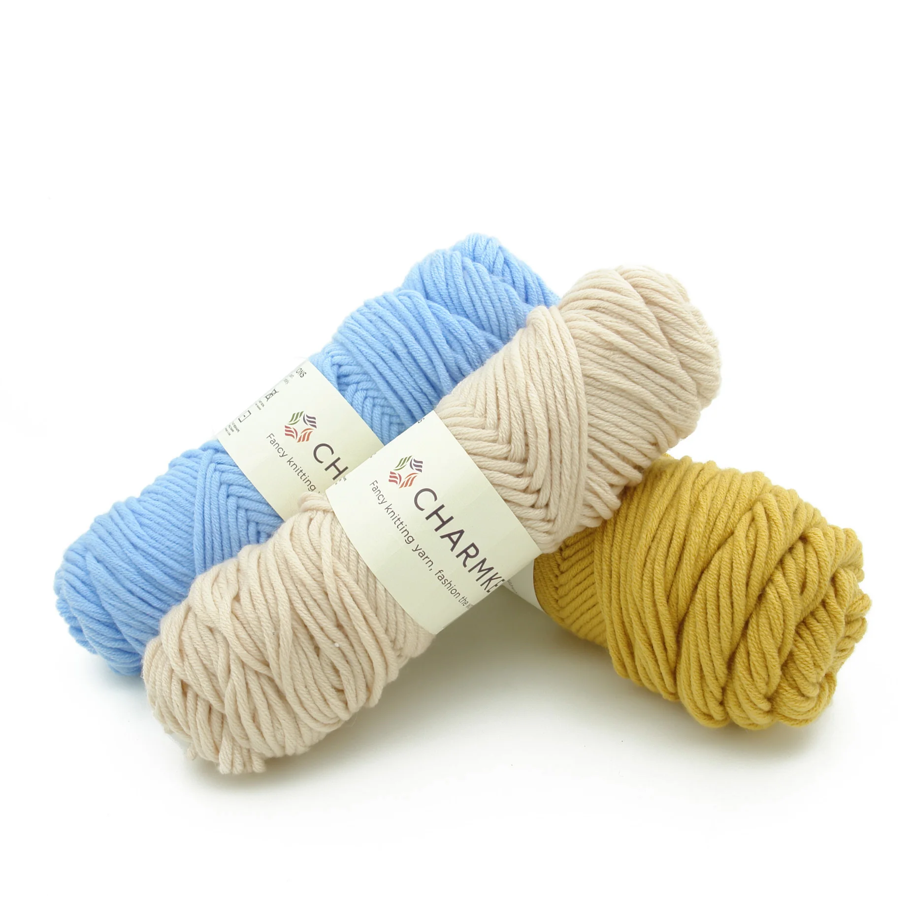 Super Soft Charmkey 100%Acrylic Hand Knitting Yarn for Knitting Garment