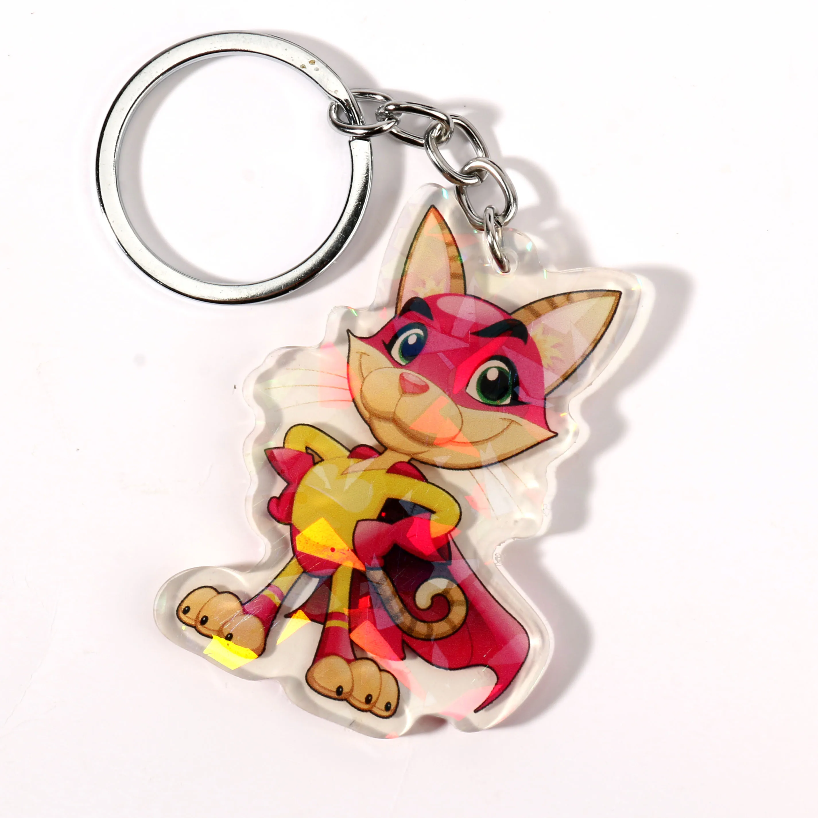 Factory Direct Discount Top Quality Flip Flop With Sand Key Chain  Lighter Offset Printing Acrylic Keychain