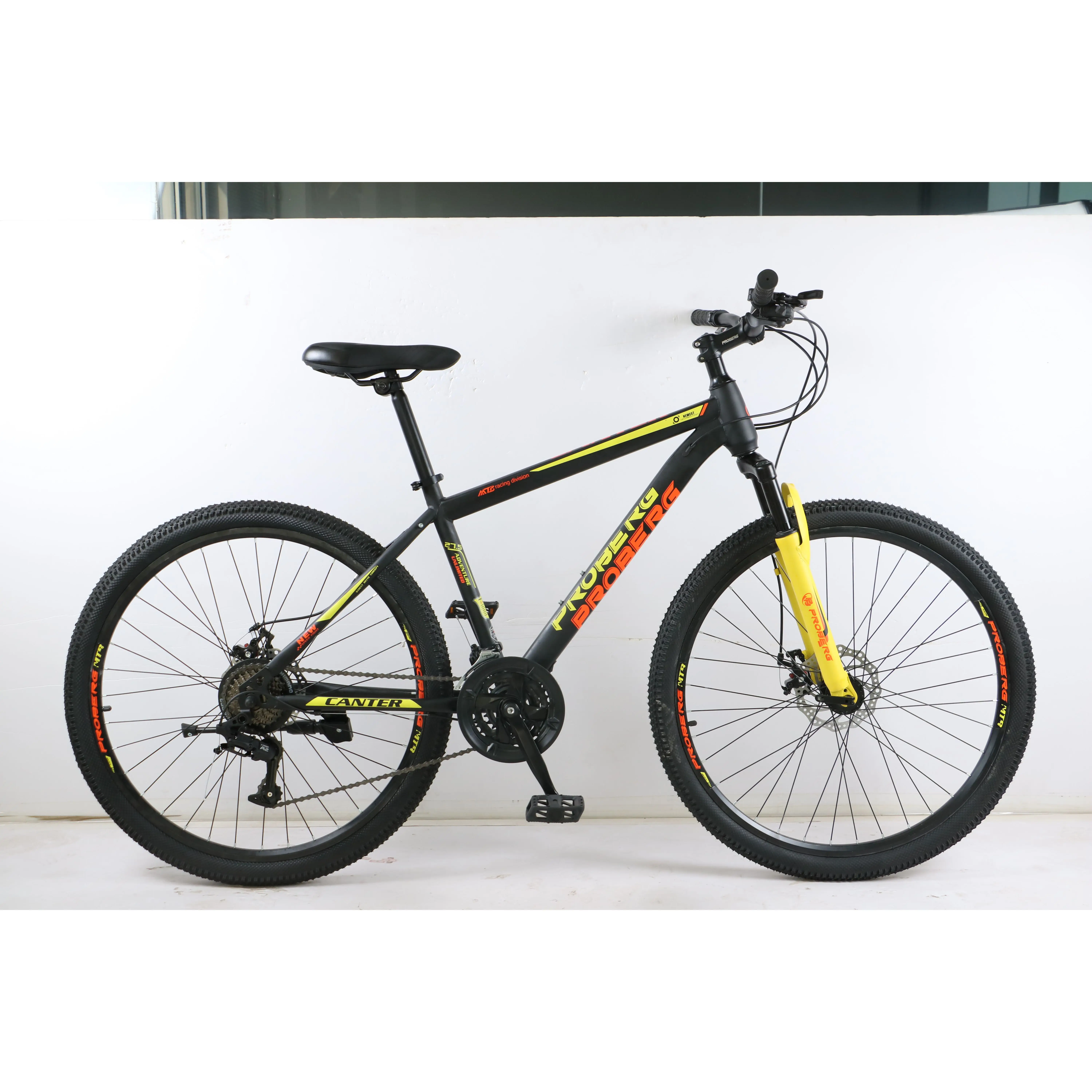 Hot Sale Large Wheel 27.5/29 inch Mountain Bike 21 speed Adults steel frame full suspension Bicycle